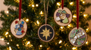 Christmas Ornament Workshop: Painting and Kintsugi